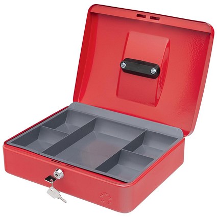 5 Star Cash Box - 12 Inch - Red