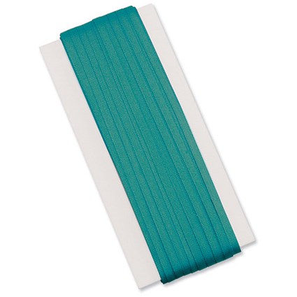5 Star Legal Tape Braids, Silk, Suitable for Wills, 6mm x 50m, Green