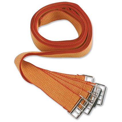 Deed Straps with Buckle to Secure Bulky Documents, 33x900mm, Pack of 6