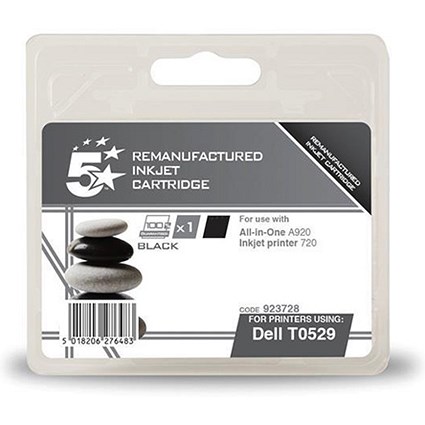 5 Star Compatible - Alternative to Dell T0529 Black Inkjet Cartridge