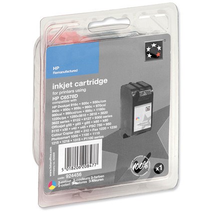 5 Star Compatible Inkjet Cartridge Page Life 450pp Colour [HP No. 78 C6578DE Equivalent]