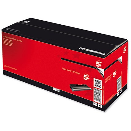 5 Star Compatible Laser Toner Cartridge Page Life 5000pp Black [Lexmark 12A7460 Equivalent]
