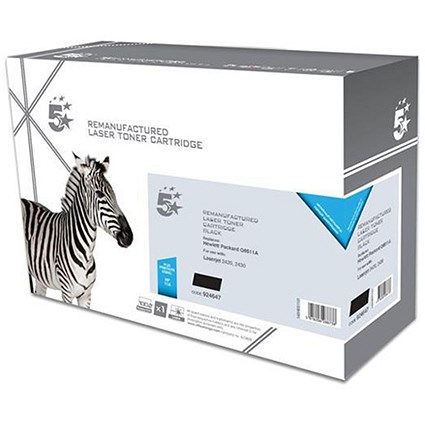 5 Star Compatible - Alternative to HP 11A Black Laser Toner Cartridge