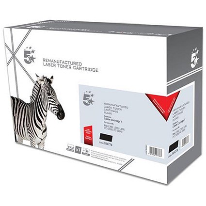 5 Star Compatible - Alternative to Canon FX8 CRG T Black Toner Cartridge