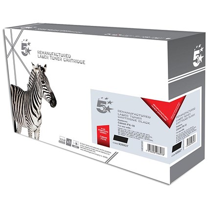 5 Star Compatible - Alternative to Canon FX10 Black Laser Toner Cartridge
