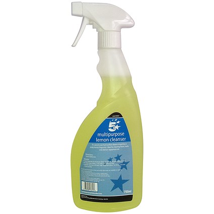 5 Star Multipurpose Lemon Cleaner - 750ml