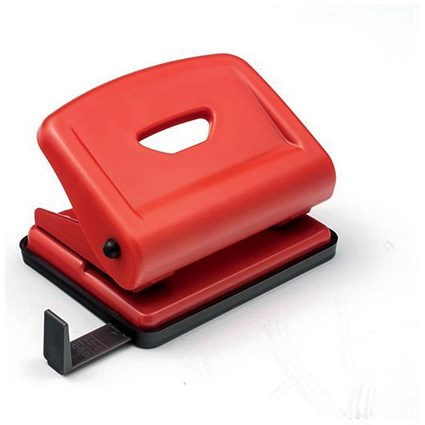 5 Star 2-Hole Punch / Red / Punch capacity: 22 Sheets