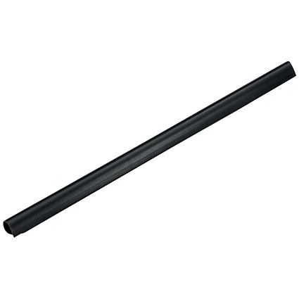 5 Star Slide Binders, 10mm, Up to 90 A4 Sheets, Black, Pack of 100