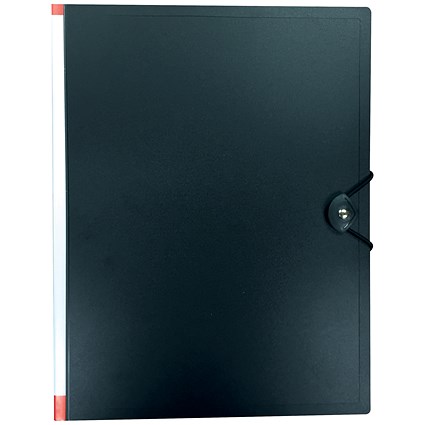 5 Star Hardback Display Book, 50 Pockets, A4, Black