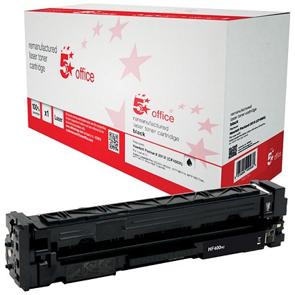 5 Star Compatible - Alternative to HP 201X Black Laser Toner Cartridge