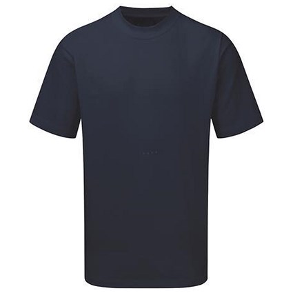Premium T-Shirt / Polycotton / Triple Stitched / Navy / Large