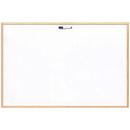 5 Star Lightweight Drywipe Board, W1200xH900mm, Pine Frame