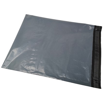 5 Star Recycled Mailing Bag, 450x460mm, Peel & Seal, Grey, Pack of 100