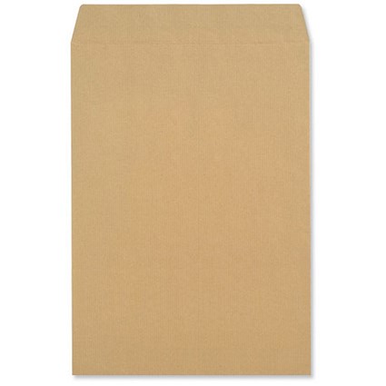 New Guardian Envelopes Heavyweight Pocket Press Seal Manilla 406x305mm [Pack 250]