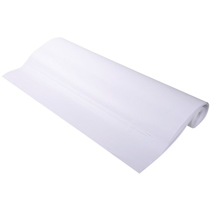 Announce Plain Flipchart Pads, 650 x 1000mm, 50 Sheet Rolled, Pack of 5 Announce Plain Flipchart Pads, 650 x 1000mm, 50 Sheet Rolled, Pack of 5