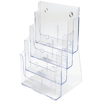 Announce by 5 Star 4 Tier Literature Holder A4 Portrait