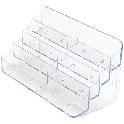Announce by 5 Star 4 Tier Business Card Holder Landscape