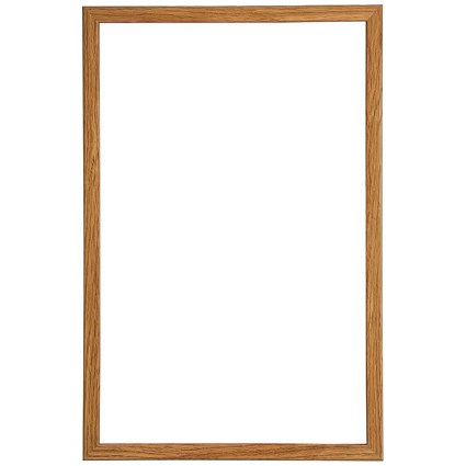 Announce 15mm Snap Frame A6 with Mitred Corners Oak Frame