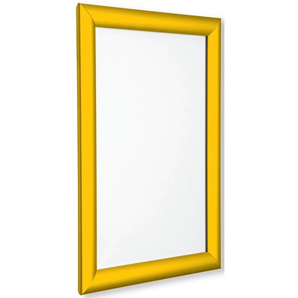 Announce by 5 Star 25mm Snap Frame A4 Mitred Crnr Gold Frame