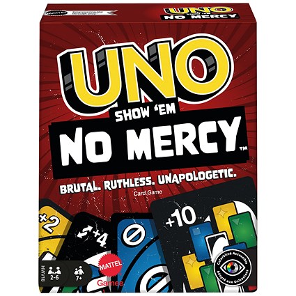 Mattel Uno Show Em No Mercy Card Game