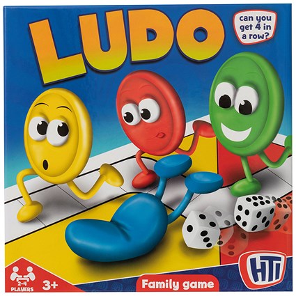 HTI Toys Ludo Traditional Family Board Game