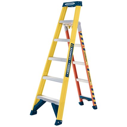 Werner Leansafe X3 3-in-1 Combination Ladder Fibreglass 75071
