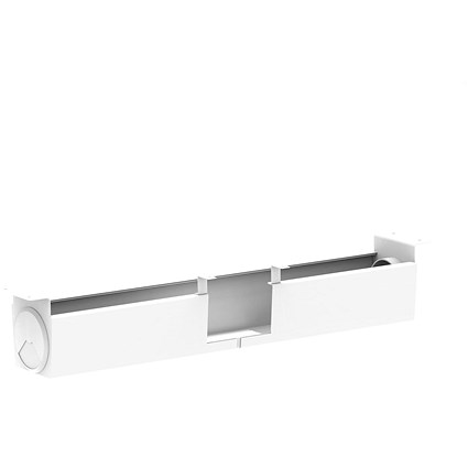 Universal Telescopic Cable Tray, White
