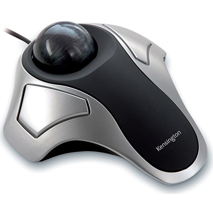 Kensington Orbit Optical Trackball Mouse, Wired, Grey