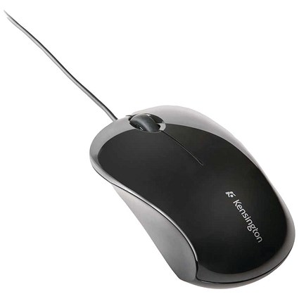 Kensington Value Mouse, Wired, Black