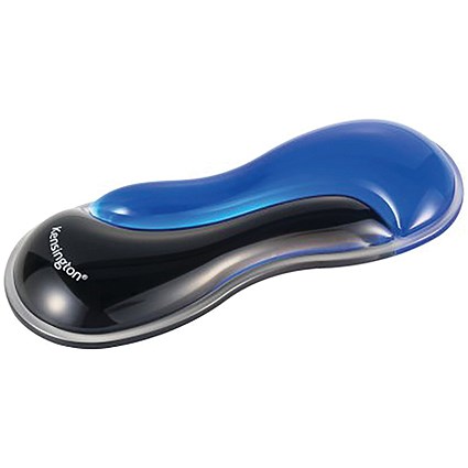Kensington Slim Duo Gel Mouse/Trackball Wrist Rest Blue