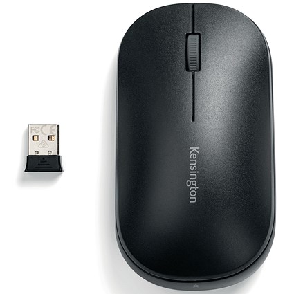 Kensington SureTrack Dual Wireless Optical Bluetooth Mouse, Black