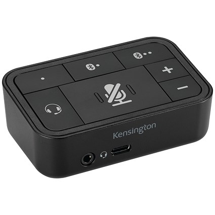 Kensington Universal 3-in-1 Pro Audio Headset Switch Black K83300WW