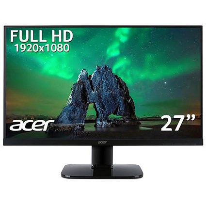 Acer KA270Hbmix 100Hz Full HD VA Monitor, 27 Inch, Black