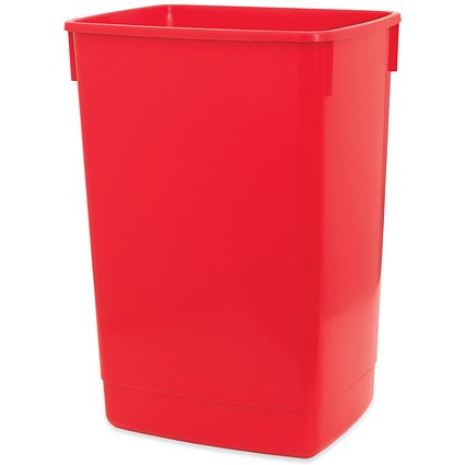 Addis Bin Base, 60 Litre, Red