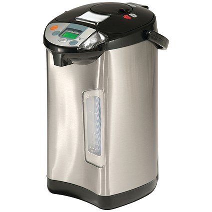 Addis Thermo Pot, 5 Litre, Steel and Black Addis Thermo Pot, 5 Litre, Steel and Black