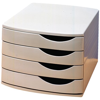 Jalema 4 Drawer Set, Grey