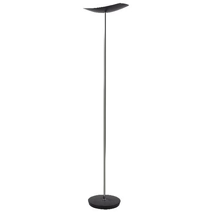 Alba Cup LED Floor Lamp Black LEDCUP N