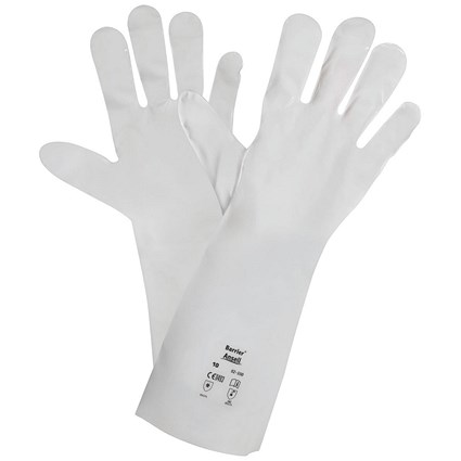 Ansell Barrier 02-100 Gloves, White, Small Ansell Barrier 02-100 Gloves, White, Small