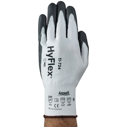 Ansell Hyflex 11-724 Gloves, 2XL Ansell Hyflex 11-724 Gloves, 2XL