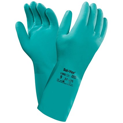 Ansell Solvex 37-675 Gloves, Small Ansell Solvex 37-675 Gloves, Small