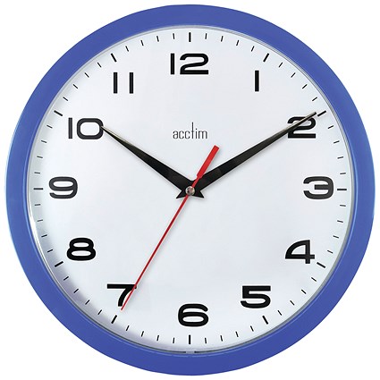 Acctim Aylesbury Wall Clock Blue