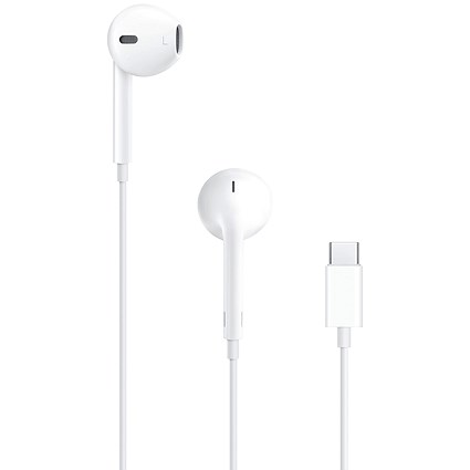 Apple EarPods Wired In-Ear Headset Calls/Music USB-C White MYQY3ZM/A Apple EarPods Wired In-Ear Headset Calls/Music USB-C White MYQY3ZM/A