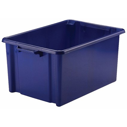 Strata 48.5L Jumbo Storemaster Box, Blue