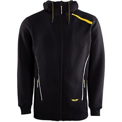 Trojan Men's Hoodie, Black, 3XL