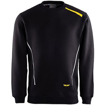 Trojan Men's Sweatshirt, Black, Small