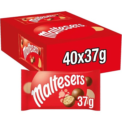 Maltesers Chocolate Bag, Pack of 40