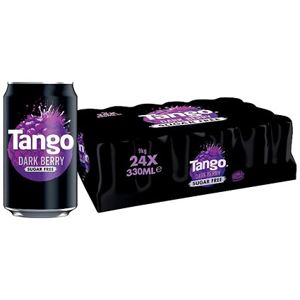 Tango Dark Berry Fruits Sugar Free, 24x330ml Cans