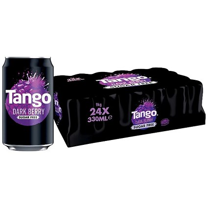 Tango Dark Berry Fruits Sugar Free, 24 x 330ml Cans