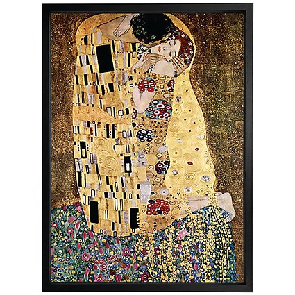 Klimt The Kiss Framed Print, A2 406x609mm