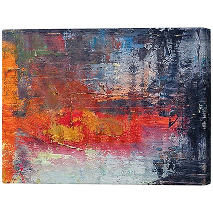 Textured Paints Colours and Darks Canvas Print, 508x812mm